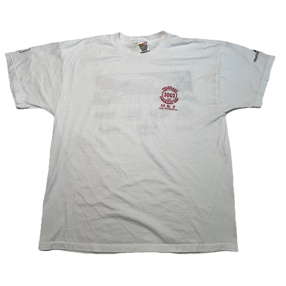 Y2K‎ 2002 Volkslauf Endurance Run T Shirt Gulf Coast MS XL Race Tee Vintage